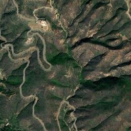 Oak Hill California High Resolution Satellite Map