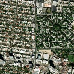 722-748 South Fairfax Avenue Los Angeles High Resolution Satellite Map