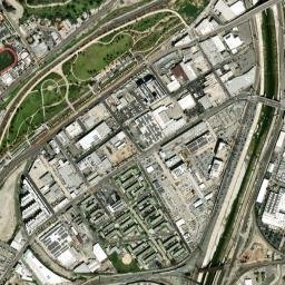 Mission Junction California High Resolution Satellite Map