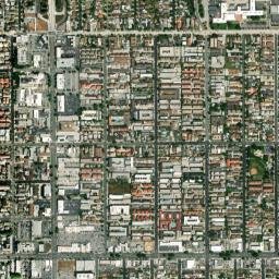 Monterey Park map(satellite map)