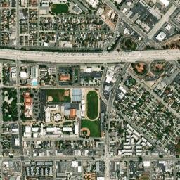 El Monte map(satellite map)