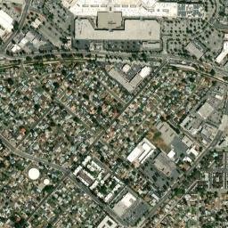 West Covina California High Resolution Satellite Map