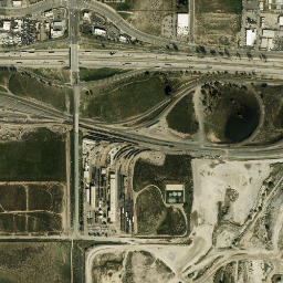 West Colton California High Resolution Satellite Map