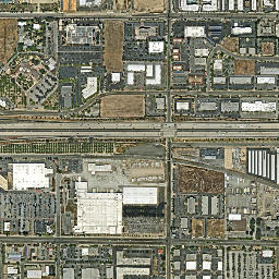 Nevada California High Resolution Satellite Map