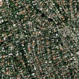 Brentwood Park California High Resolution Satellite Map