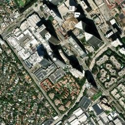 Century City map(satellite map)