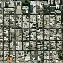 Koreatown map(satellite map)