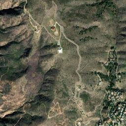 Malibu Hills California High Resolution Satellite Map