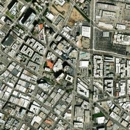 Los Angeles map(satellite map)