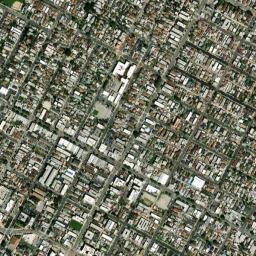 Brooklyn Heights California High Resolution Satellite Map