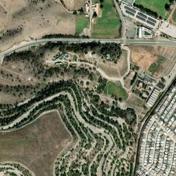 Walnut Hills Mobile Home Park California High Resolution Satellite Map