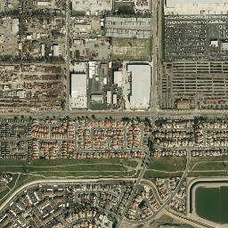 Declezville California High Resolution Satellite Map