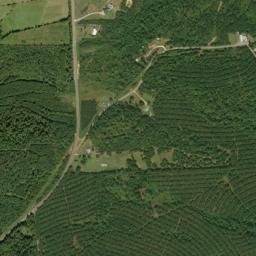 Bauxite Alabama High Resolution Satellite Map