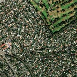 10563 Cushdon Avenue Los Angeles CA High Resolution Satellite Map