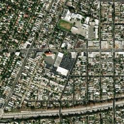 Lafayette Square California High Resolution Satellite Map