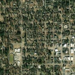 De Queen map(satellite map)
