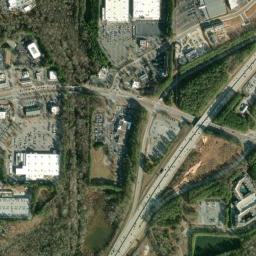 Satellite view of Country Club of Roswell