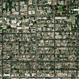 Jefferson Park California High Resolution Satellite Map