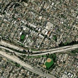 Boyle Heights map(satellite map)