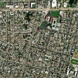 Belvedere Gardens California High Resolution Satellite Map