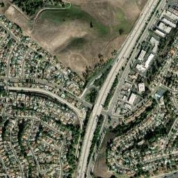 Diamond Bar map(satellite map)
