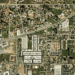 Dunlap Acres California High Resolution Satellite Map