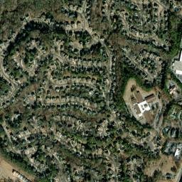 Johns Creek map(satellite map)