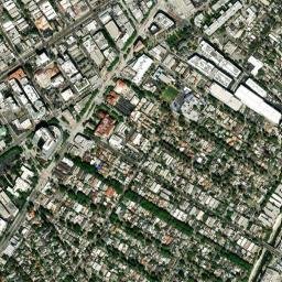 Culver City map(satellite map)