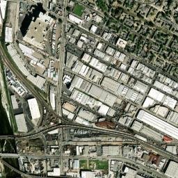 Wyvernwood California High Resolution Satellite Map