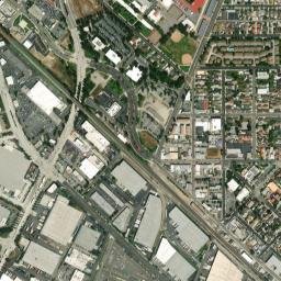 La Puente map(satellite map)