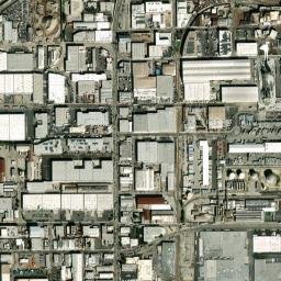 Redondo Junction California High Resolution Satellite Map