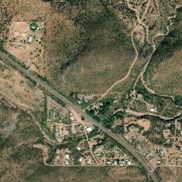 Jakes Corner Arizona High Resolution Satellite Map