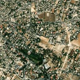 Baalbek map(satellite map)