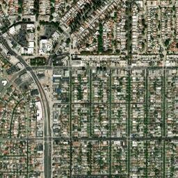 Leimert Park California High Resolution Satellite Map