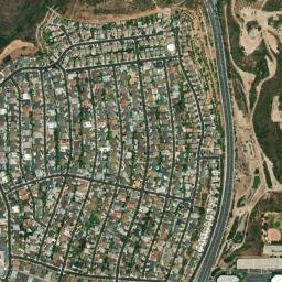 Ladera Heights map(satellite map)