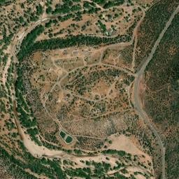 Carrizo Arizona High Resolution Satellite Map