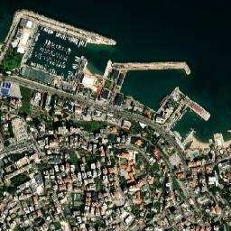 Jounieh map(satellite map)