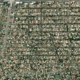 Windsor Hills California High Resolution Satellite Map