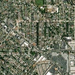 West Whittier California High Resolution Satellite Map
