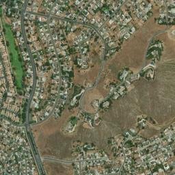 De Anza Village California High Resolution Satellite Map