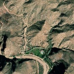 Castle Hot Springs Arizona High Resolution Satellite Map