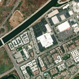 Playa Vista California High Resolution Satellite Map