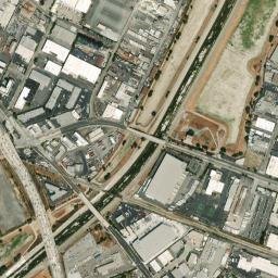 Rio Hondo California High Resolution Satellite Map