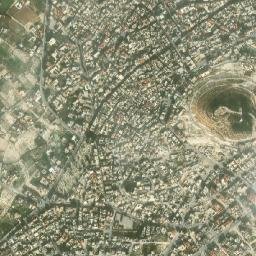 Yabrūd map(satellite map)