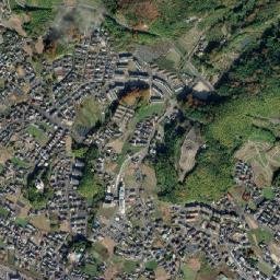 Yanai Shi map(satellite map)