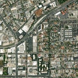 Inglewood map(satellite map)