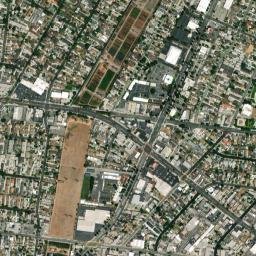 Bell Gardens map(satellite map)