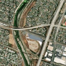 8500-8516 Pioneer Blvd, Whittier, CA 90606, USA High Resolution Satellite Map