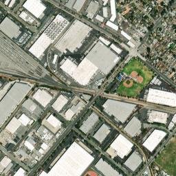 Valla California High Resolution Satellite Map