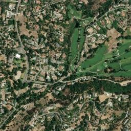 La Habra Heights map(satellite map)